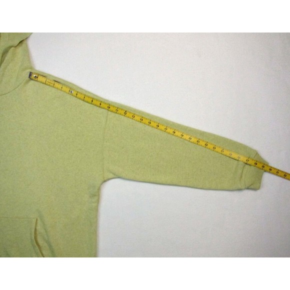 American Eagle Womens Hoodie Ahhmazingly Soft Long Sleeve Yellow Speckled Sz L - Picture 10 of 10